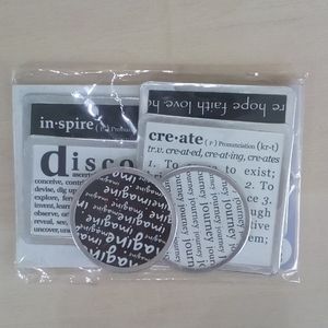 5/$15 Inspirational Metal Rim Tags 6Pc